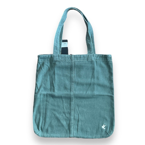 One Teaspoon Handbags - One Teaspoon Green Super Khaki Harlo Den Vintage Denim Jean Tote Shoulder Bag